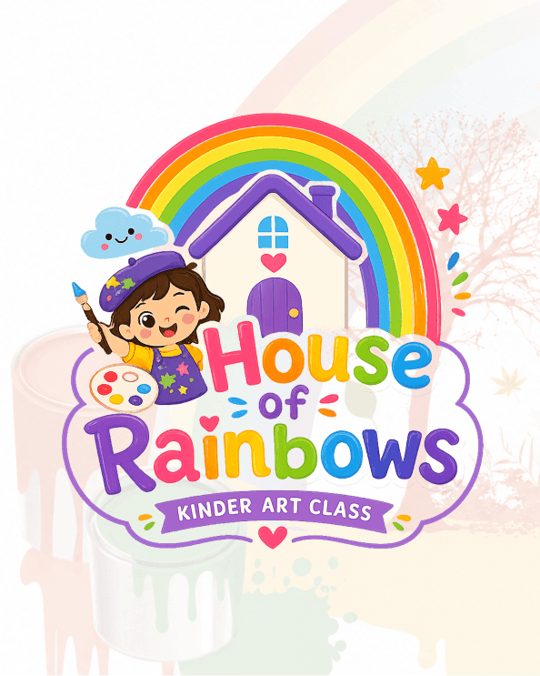 logo-design-for-house-of-rainbows-kids-art-academy Showcase2 image