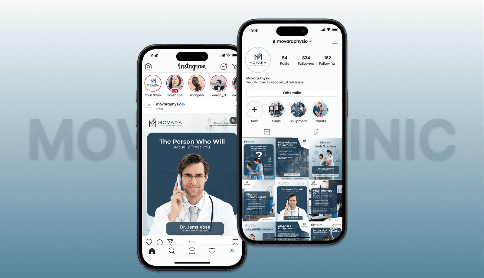 social-media-management-for-movara-physios-clinic Service Delivered image