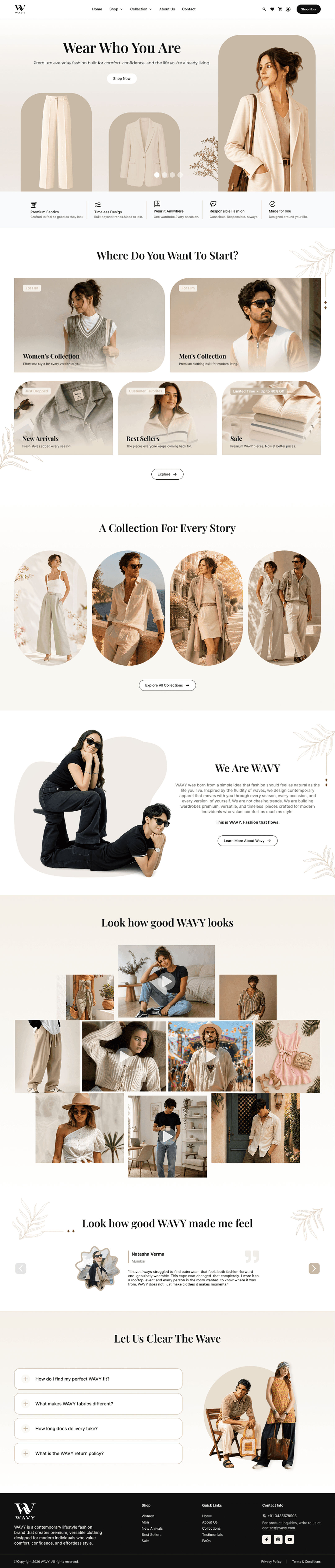 uiux-design-for-wavys-contemporary-fashion-brand Service Delivered image