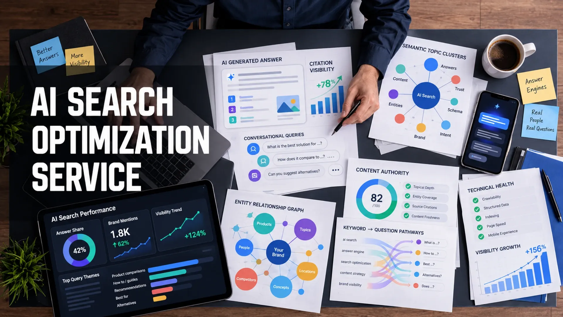 AI Search Optimization Image
