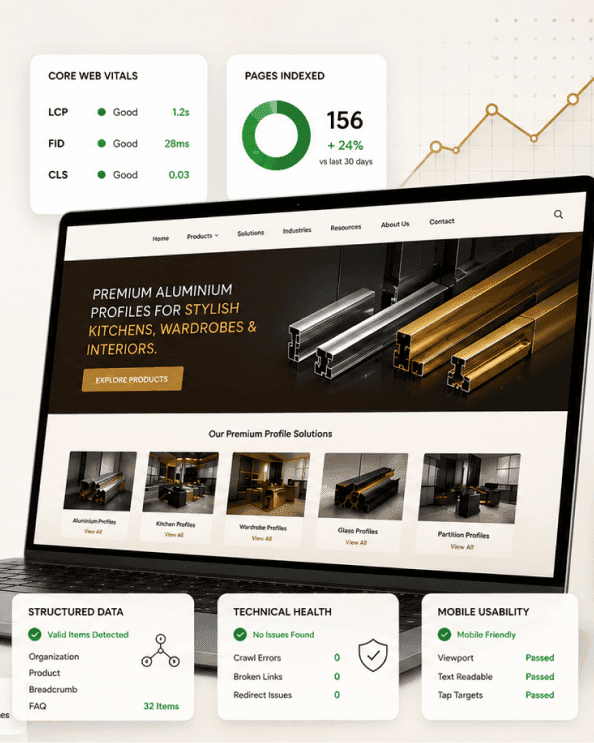 technical-seo-foundation-for-profile-houses-b2b-platform Showcase1 image