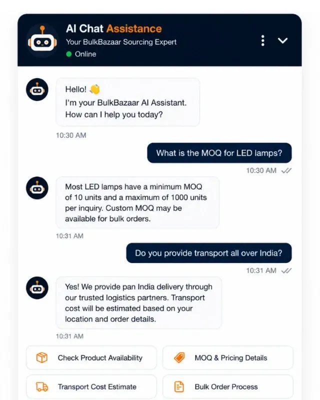 AI Product Content llm Governance For Bulk Bazaar Showcase1 Img