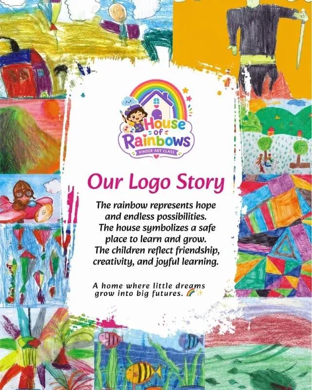 Brand Strategy And Identity For House Of Rainbows Academy Showcase1 Img