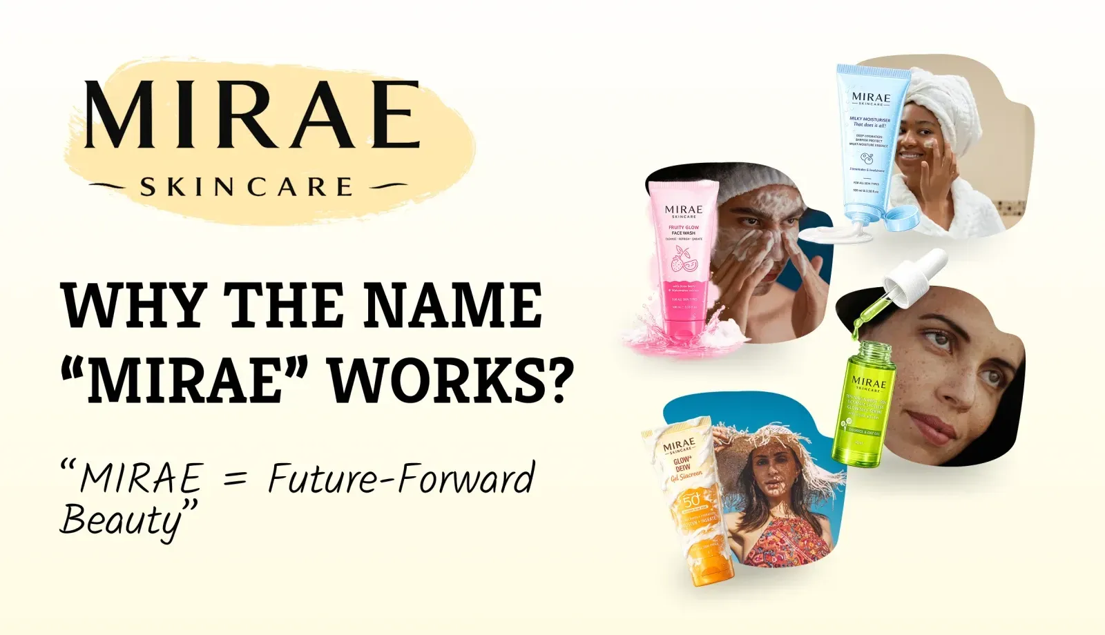 Brand Strategy And Identity System For Mirae Skincare Service Delivered Img