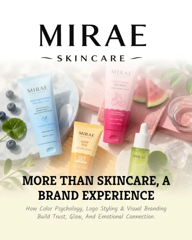 Logo Design For Miraes Premium Skincare Brand Identity Showcase2 Img