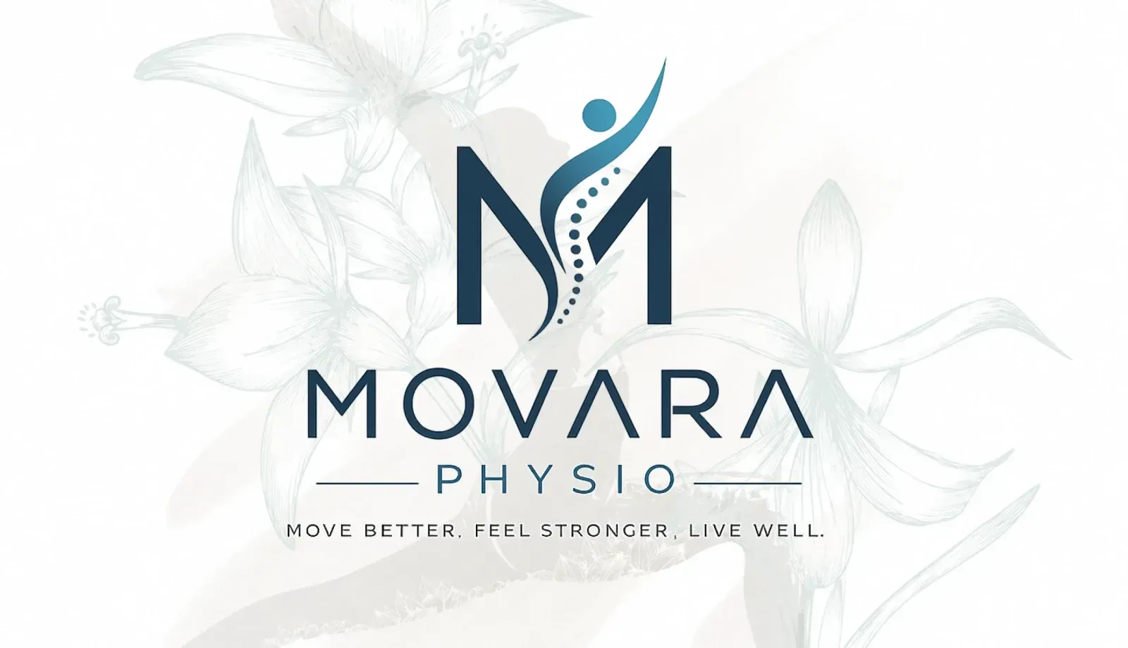 Logo Design For Movara Physios Rehabilitation Clinic Service Delivered Img