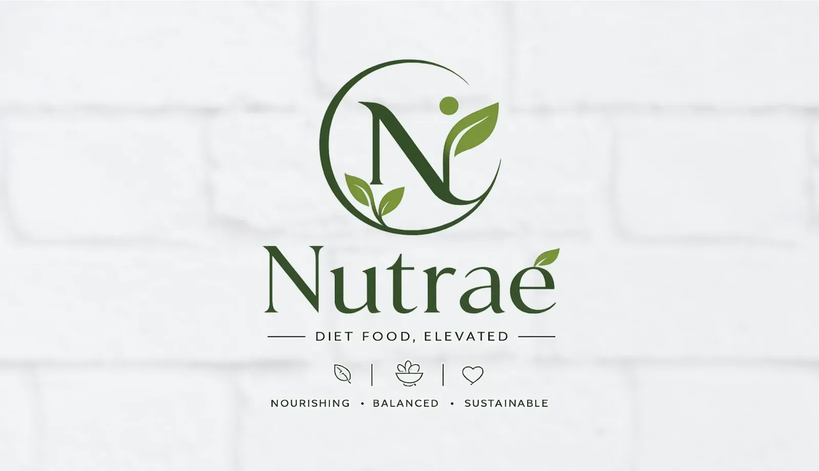 Logo Design For Nutraes Premium Meal Delivery Brand Service Delivered Img