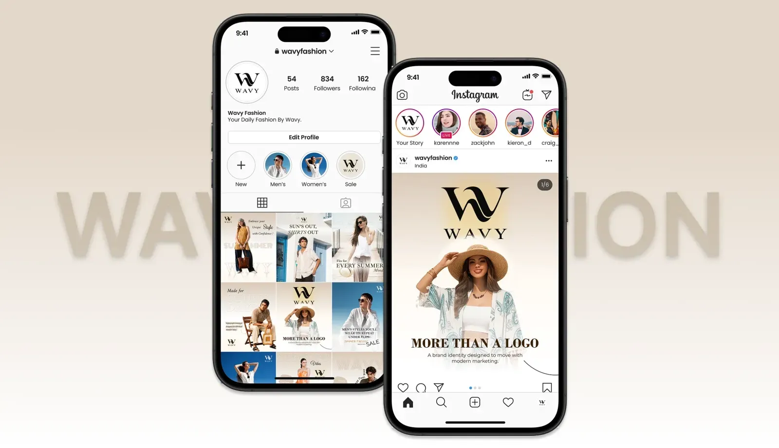 Social Media Management For Wavys Contemporary Brand Service Delivered Img