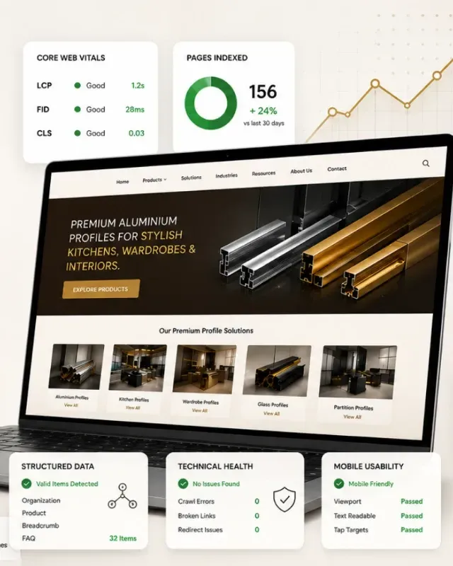 Technical SEO Foundation For Profile Houses B2b Platform Showcase1 Img